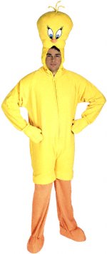 Unbranded Fancy Dress Costumes - Adult Tweetie (Foam Head)