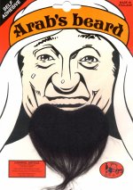 Unbranded Fancy Dress Costumes - Arab Beard - Black