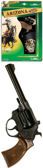 Unbranded Fancy Dress Costumes - Arizona Single Pistol and Holster Set