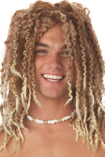 Unbranded Fancy Dress Costumes - Beach Bum Wig
