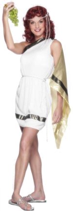 Simple yet effective Roman Toga costume.