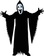 Unbranded Fancy Dress Costumes - Child Smiley The Ghost Age 3-4