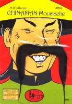 Unbranded Fancy Dress Costumes - Chinaman Moustache - Black
