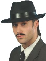 Unbranded Fancy Dress Costumes - Felt Trilby / Gangster Hat