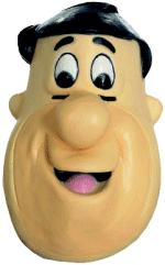 Unbranded Fancy Dress Costumes - Fred Flintstone Face Mask