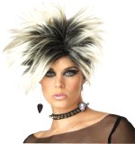 Unbranded Fancy Dress Costumes - Frenzy Wig - Blonde/Black