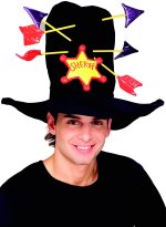 Unbranded Fancy Dress Costumes - Funky Sheriff Hat