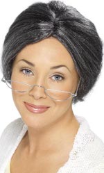 Unbranded Fancy Dress Costumes - Granny Wig Grey