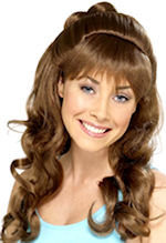 Unbranded Fancy Dress Costumes - Highschool Honey Wig TAN