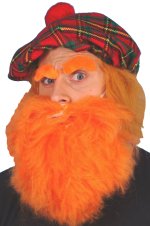 Unbranded Fancy Dress Costumes - Jock Beard and Eyebrows