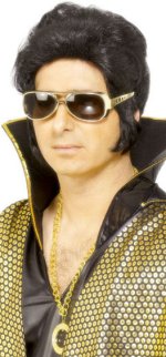 Unbranded Fancy Dress Costumes - Licensed Elvis Disguise Set