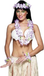 Fancy Dress Costumes - LILAC Leis Set