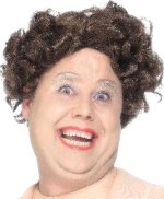 Unbranded Fancy Dress Costumes - Little Britain Bubbles Wig