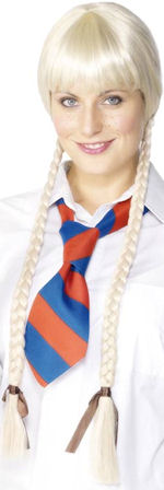 Unbranded Fancy Dress Costumes - Long Blonde Plaits