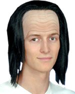 Fancy Dress Costumes - Max Wall Wig
