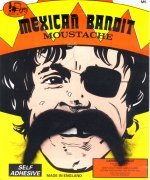 Unbranded Fancy Dress Costumes - Mexican Bandit Moustache - Black