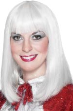 Unbranded Fancy Dress Costumes - Miss Santa Wig