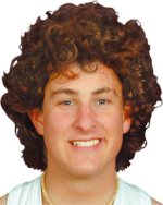 Fancy Dress Costumes - Mullet (Brown)