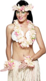 Fancy Dress Costumes - PEACH Leis Set