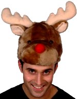 Unbranded Fancy Dress Costumes - Plush Reindeer Hat