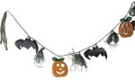 Unbranded Fancy Dress Costumes - Pumpkin and Bat Garland