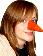 Fancy Dress Costumes - PVC Carrot Nose