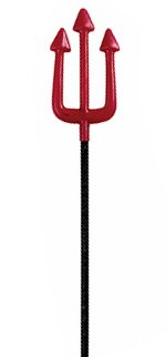 Fancy Dress Costumes - PVC Devil Trident 46cm Long