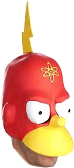 Unbranded Fancy Dress Costumes - Radioactive Man - Adult Vinyl Half Cap Mask