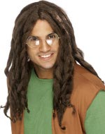 Unbranded Fancy Dress Costumes - Rasta Style Wig (Brown)