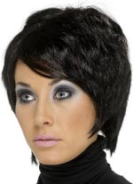 Fancy Dress Costumes - Sara Wig BLACK