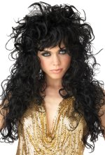 Unbranded Fancy Dress Costumes - Seduction Wig BLACK