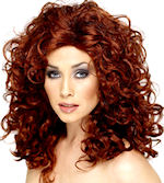 Unbranded Fancy Dress Costumes - Sitcom Star Wig