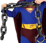 Realistic looking metal chain with chain popping sound when broken.