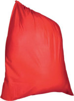 Unbranded Fancy Dress Costumes - Velour Santa Bag