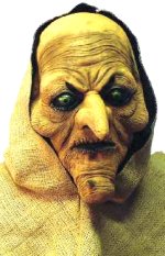 Unbranded Fancy Dress Costumes - Warty Witch Mask and Hood