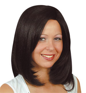 Fashion wig, black