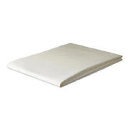 Unbranded Finest King Flat Sheet, Ivory