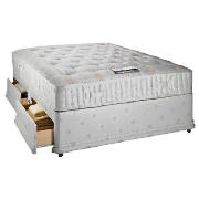 This Tesco king divan set is part of our Tesco Finest range. Upholstered in the finest quality damas