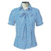 Unbranded Flashlights Stripe Puff Sleeve Blouse