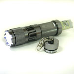 Unbranded FlashStash Torch Keyring With Storage