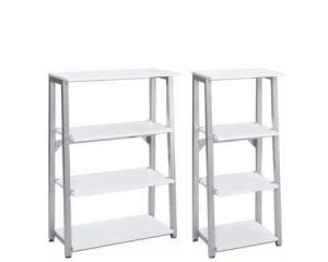 Unbranded Flatline white low shelving unit