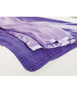 Fleece Throw - Lilac