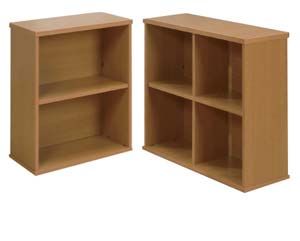 Unbranded Fleming desk high bookcases