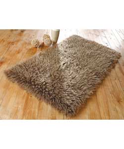 Flokati Chocolate Brown Rug