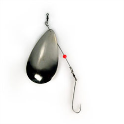 Unbranded Flounder Spoon rig (nickel plated) - 60mm - 10gm