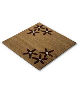 Flower Coir and PVC Doormat