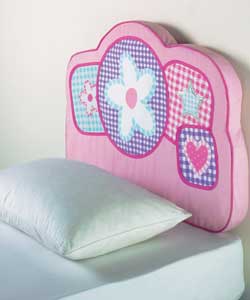 Flower Fantasy Single Kids Headboard