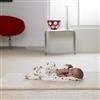 Unbranded Fluffy Comfort Blanket: - Polka Dot