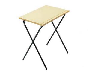 Folding exam desk