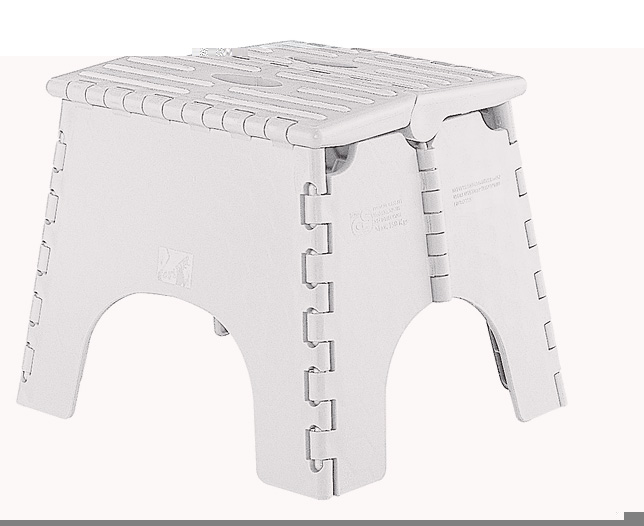 Unbranded Folding Step Stool - White